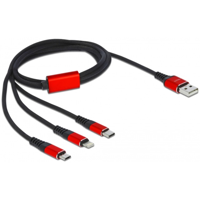 86709 cavo USB 1 m USB 2.0 USB a USB C/Lightning