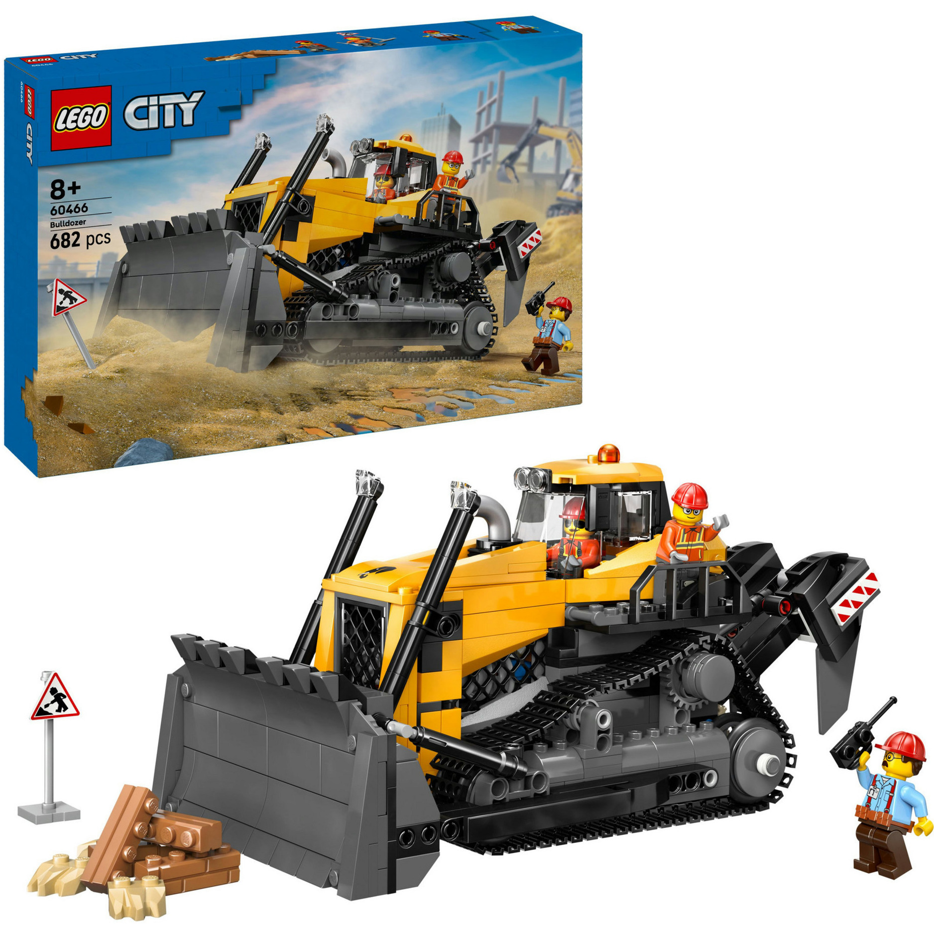 Costruzioni Lego Bulldozer Giallo