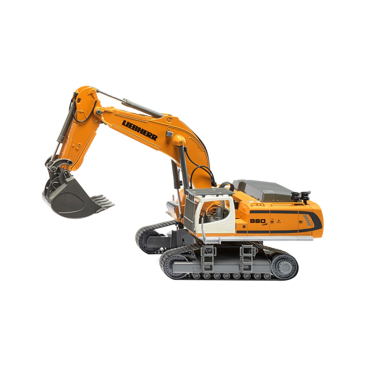 Siku 6741, Liebherr R980 Sme Escavatore Cingolato, Telecomandato, 1:32, Comando Via App Con Bluetooth, Senza Telecomando, Metallo/Plastica, Giallo-image