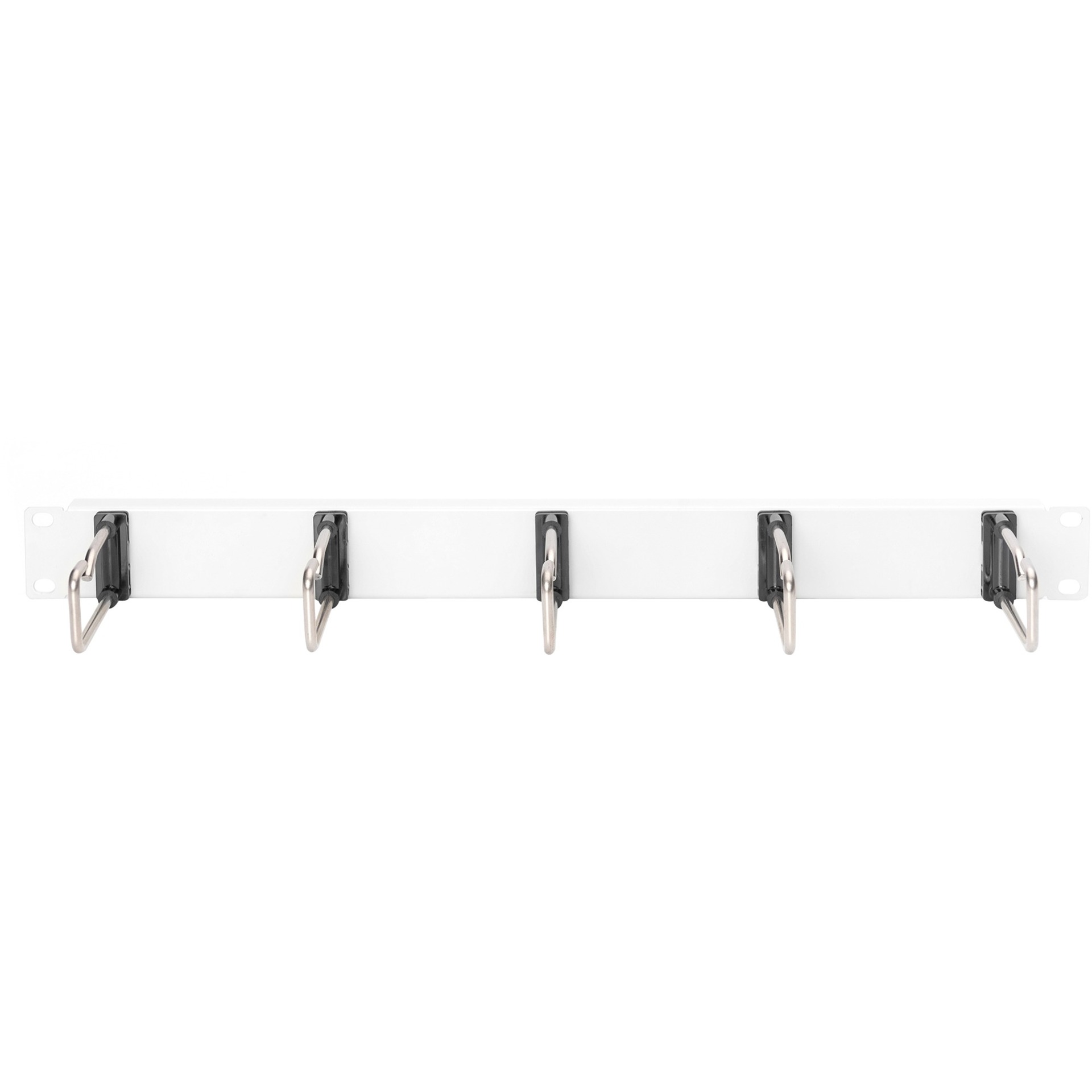 Digitus Pannello Di Gestione Cavi 1He 5 Anelli In Acciaio 40X75Mm Grigio Ral 7035