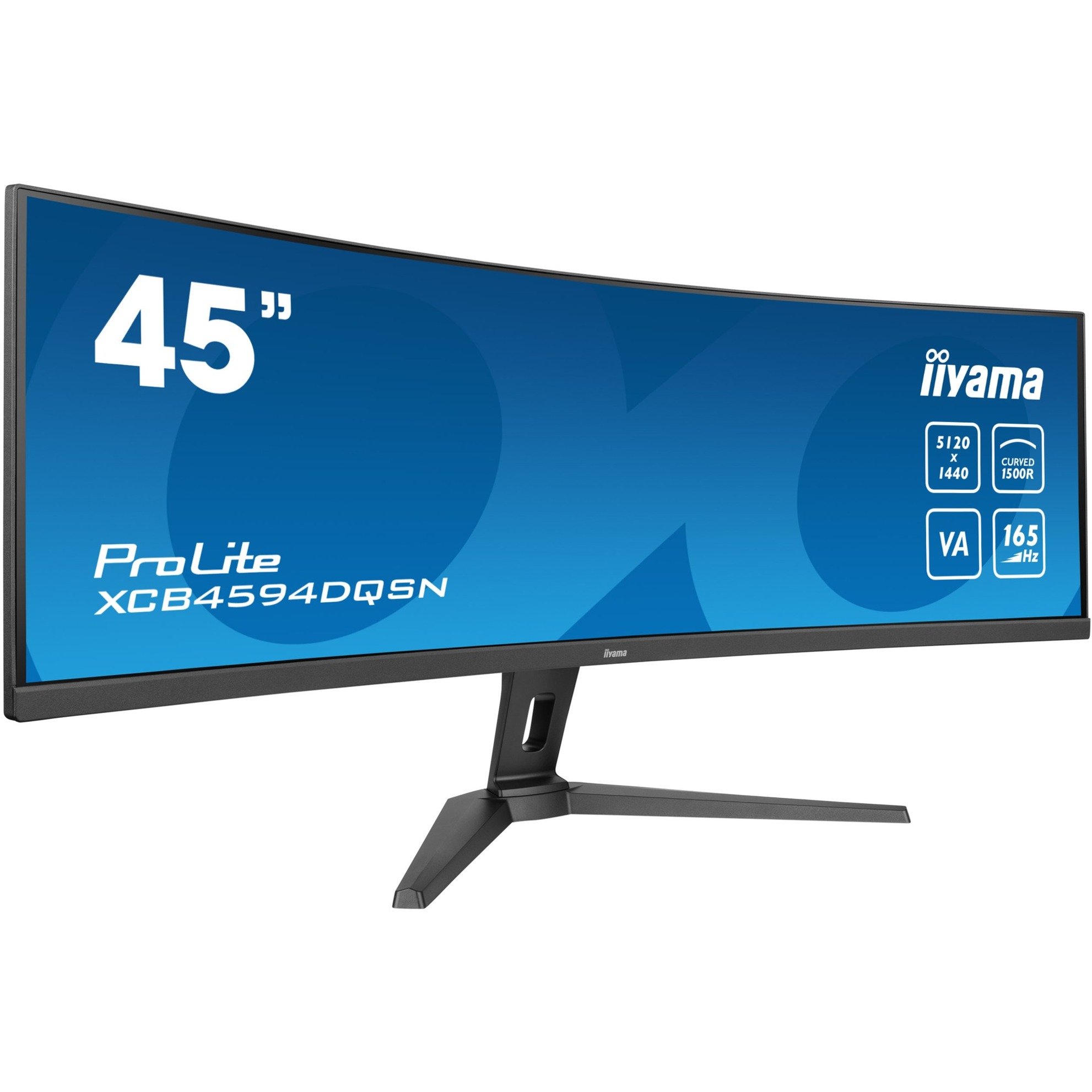 Iiyama Monitor XCB4594DQSN-B1 44", Va, 5120X1440/165Hz, 2H1Dp1Type-C, Has-image