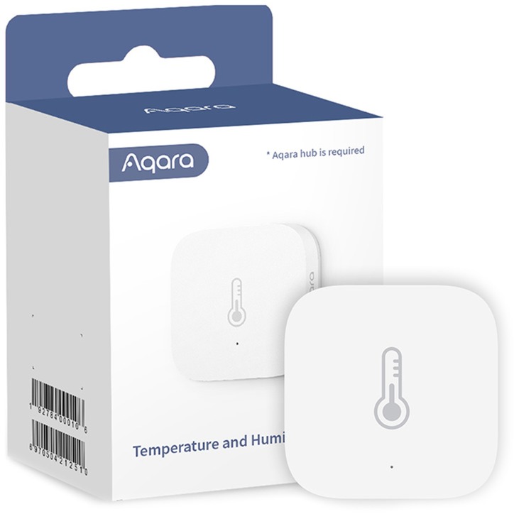 Aqara Temperature and Humidity Sensor, Sensore di temperatura bianco