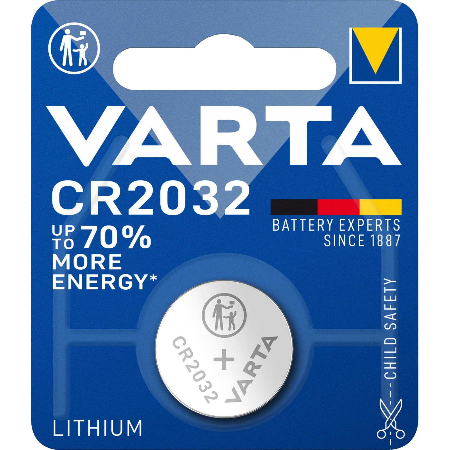 LITHIUM Coin CR2032 (Batteria a bottone, 3V)