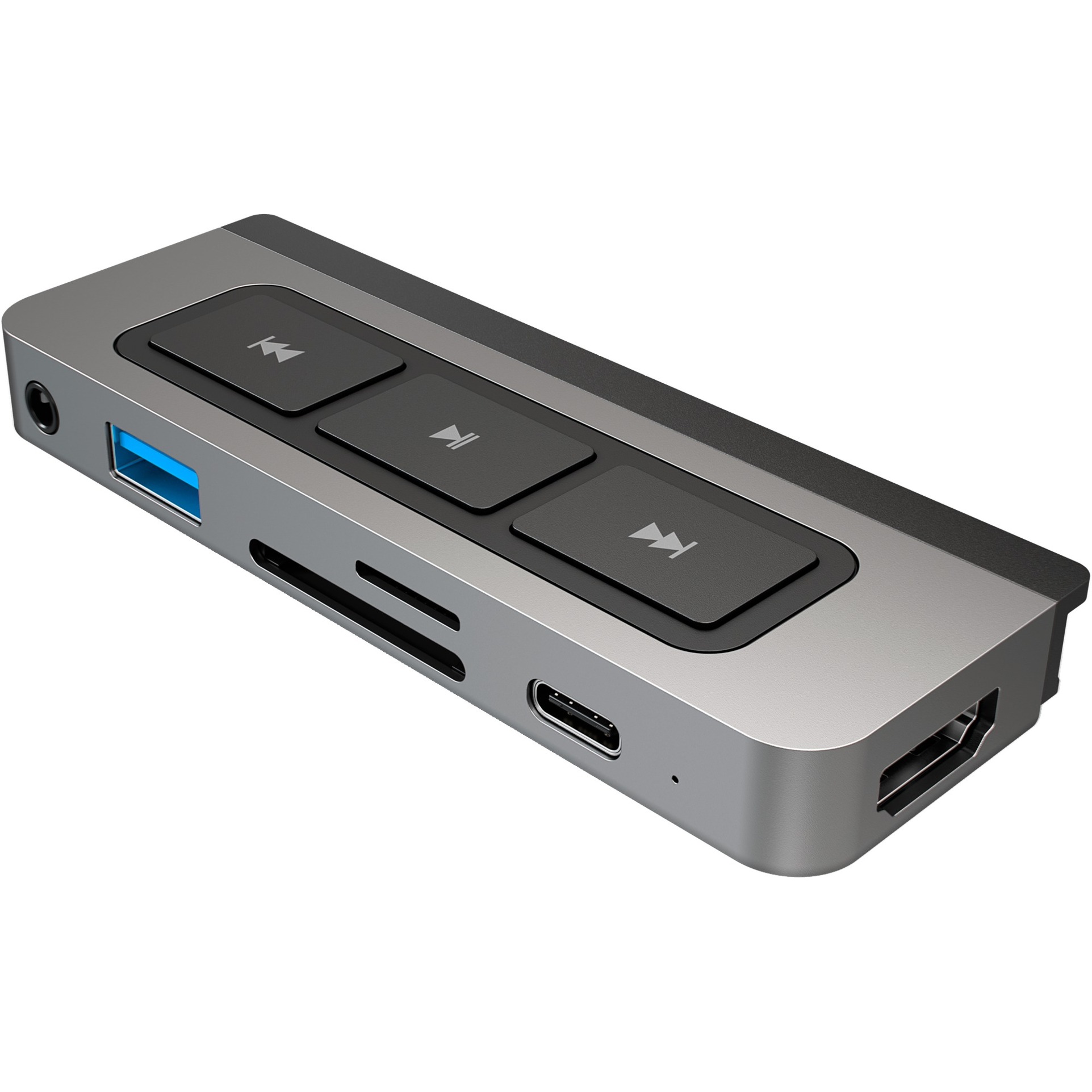 HD449 hub di interfaccia 625 Mbit/s Grigio