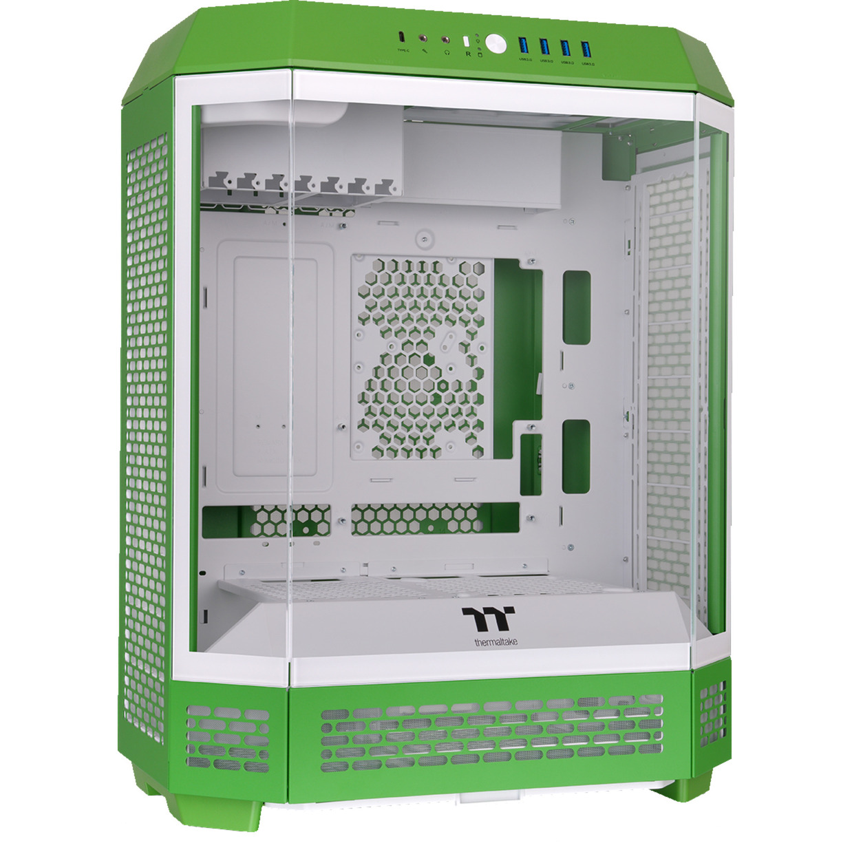 Thermaltake The Tower 600 Mid Tower Chassis | Connettori Nascosti | Light Year Green-image