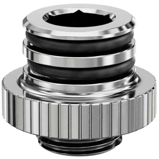 EK-Quantum Torque Push-In Adapter M 7 - Nickel