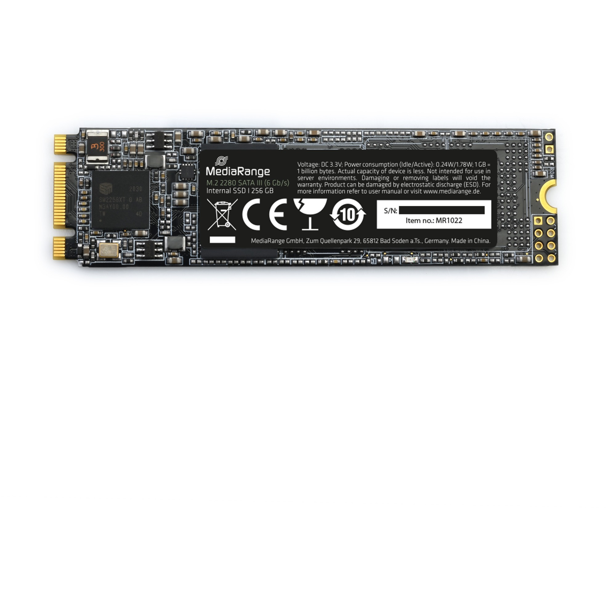 MR1022 drives allo stato solido M.2 256 GB Serial