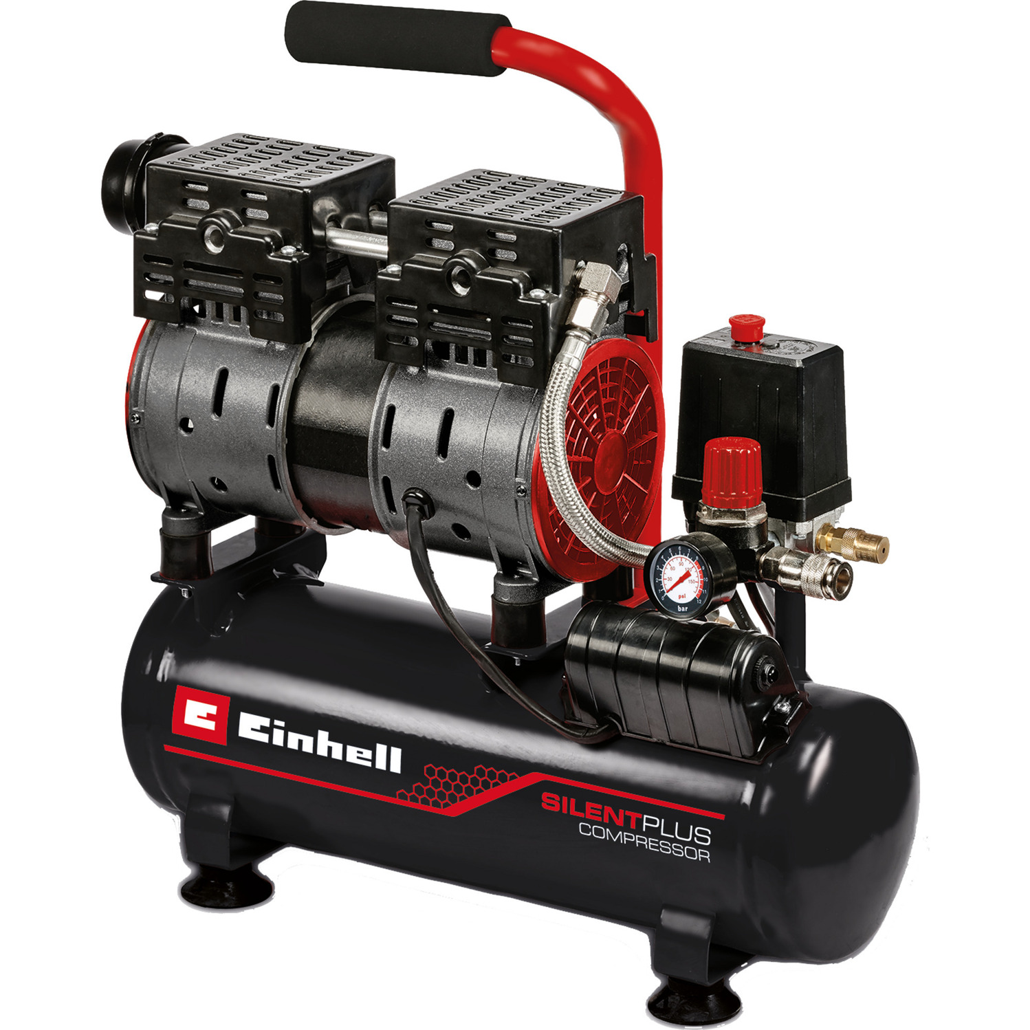 TE-AC 6 Silent compressore ad aria 550 W 110 l/min...