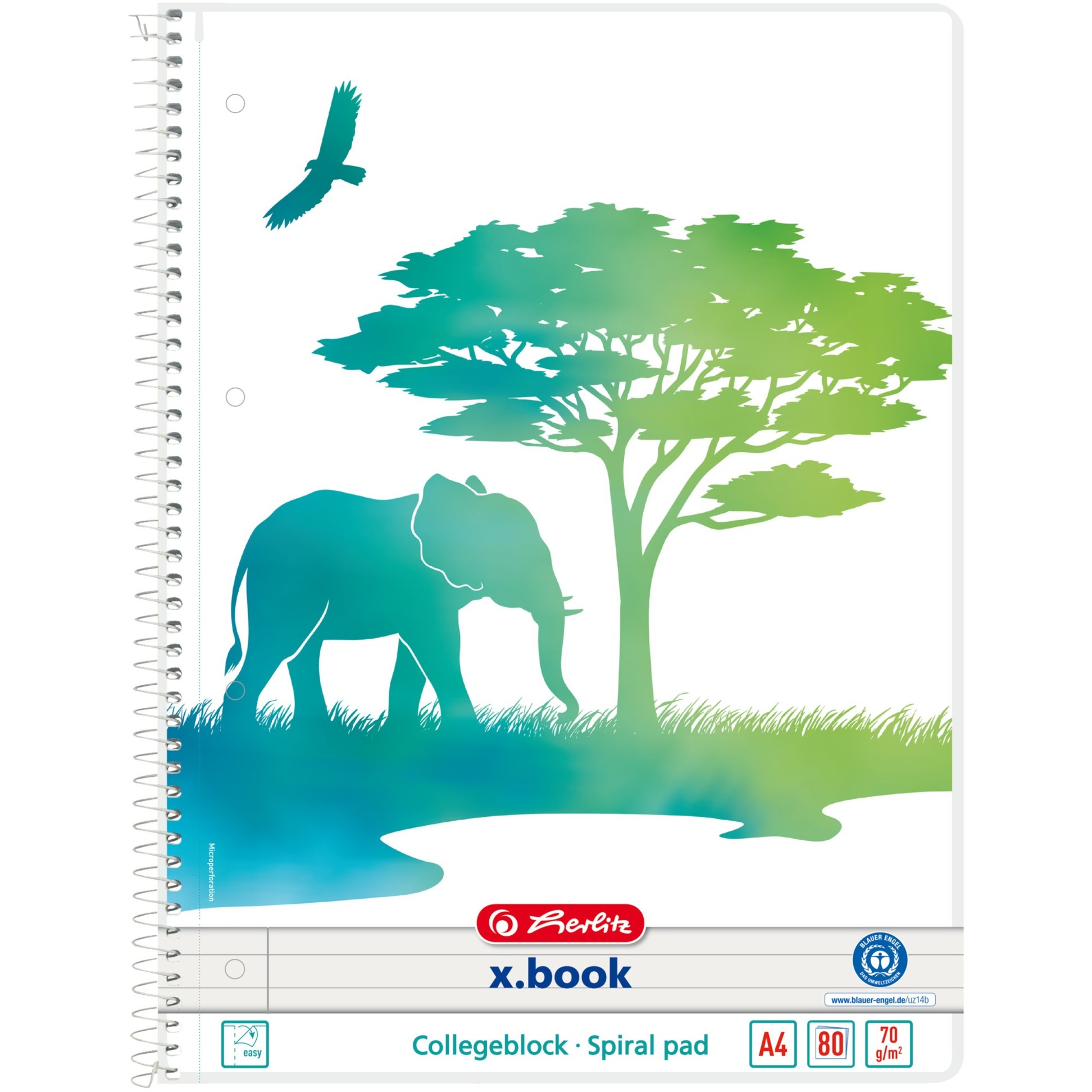 50039951 quaderno per scrivere A4 80 fogli