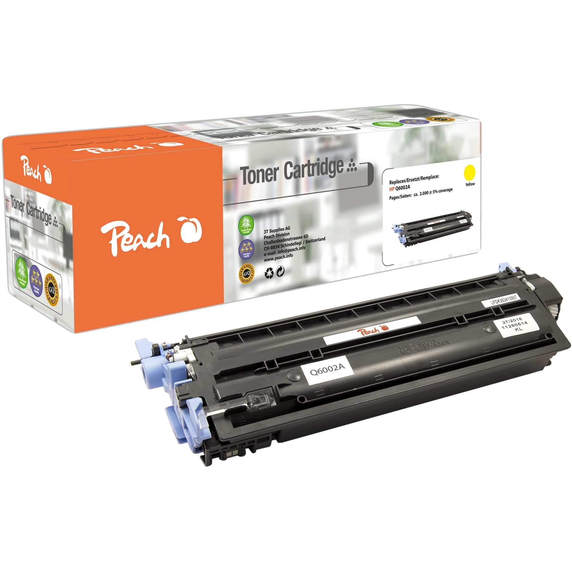 110185 cartuccia toner 1 pz Giallo