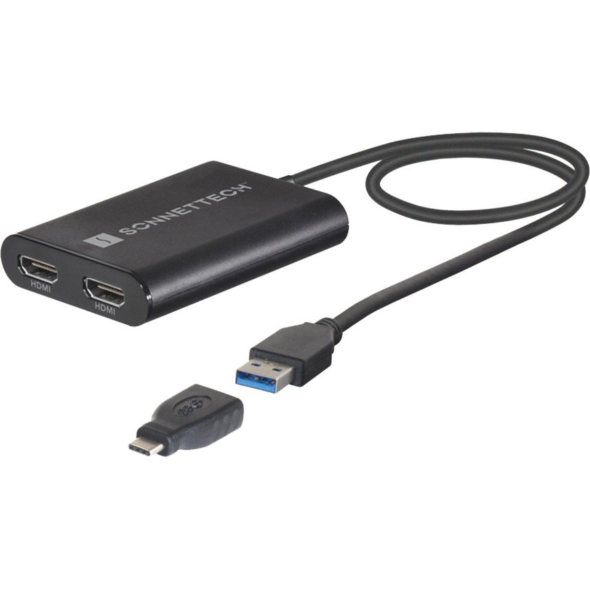 USB3-DHDMI cavo e adattatore video USB tipo a 2 x
