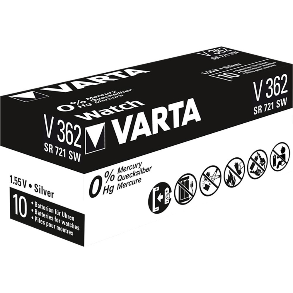 SR721 SW/SR58/V362 1BL Batteria monouso Ossido