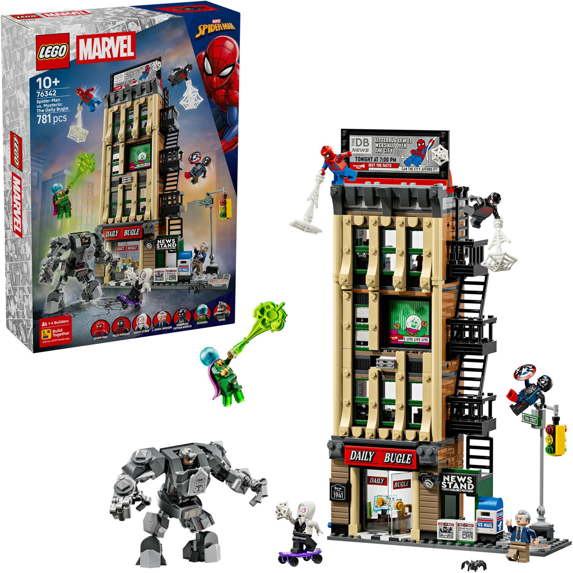 Lego Marvel Spider-Man Vs. Mysterio: Il Daily Bugle