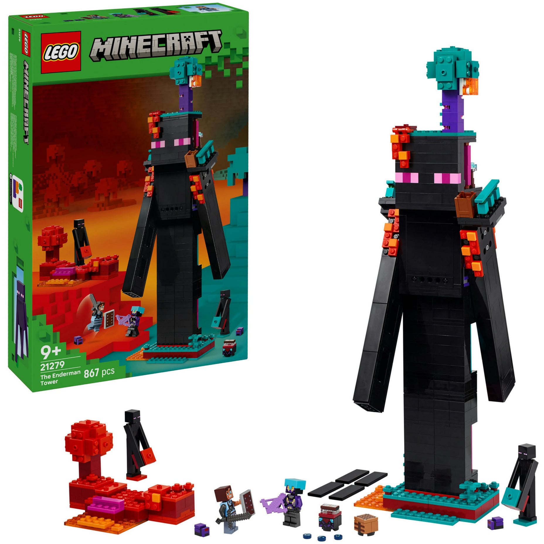 Lego Minecraft La Torre Dell’Enderman-image