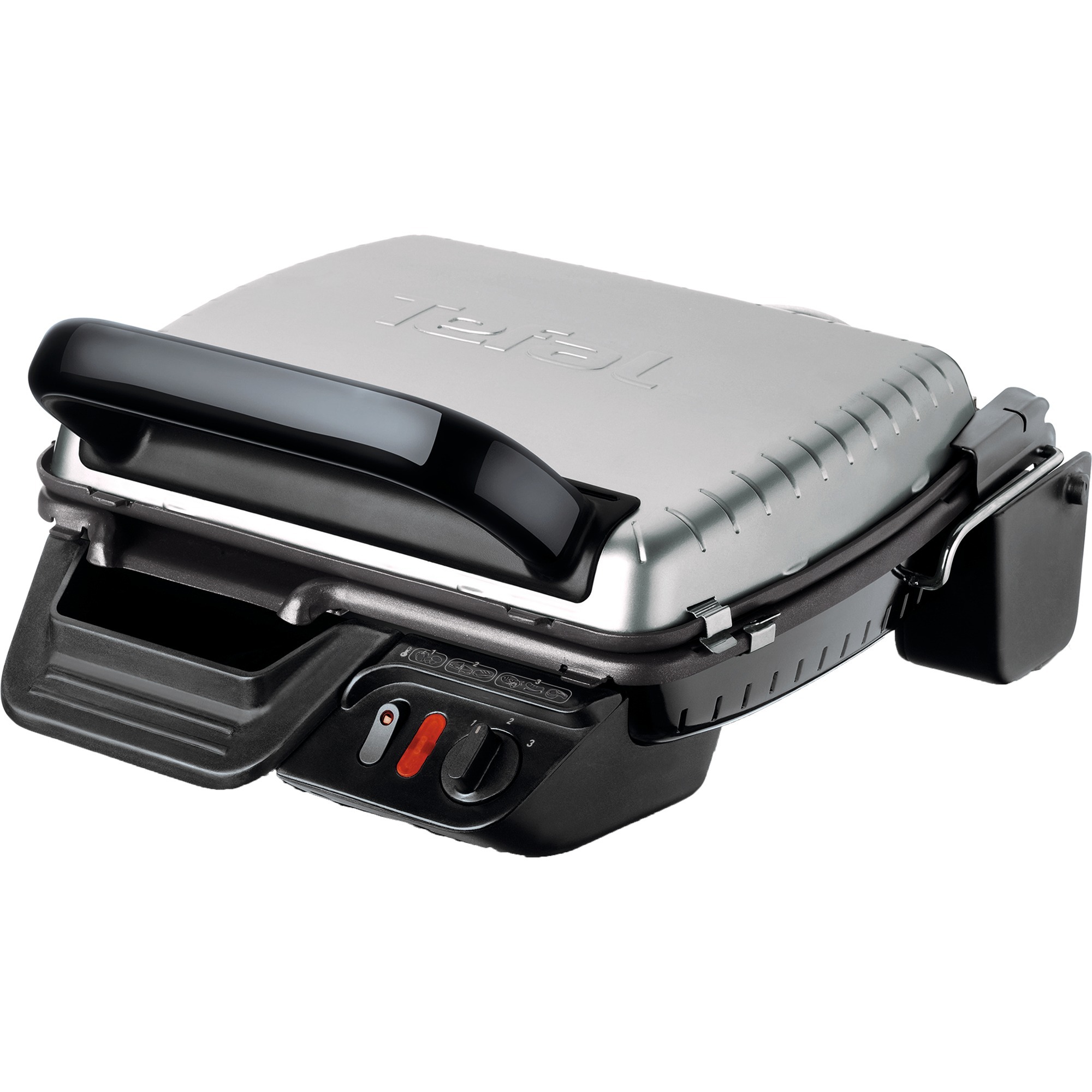 Tefal Gc 305012 Classic-Plancha Grill (2000 W, 2 Posiciones De CoccióN, Placas ExtraíBles Antiadherentes), Color Gris-image