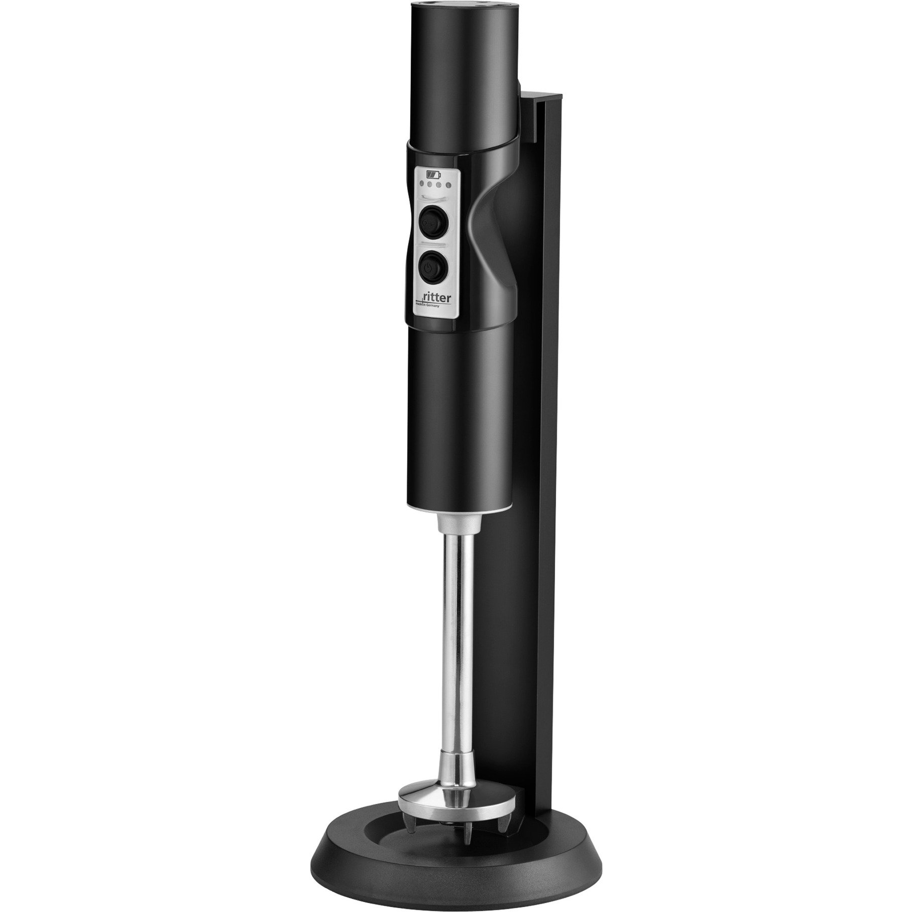 Ritter Stilo 7, Frullatore A Immersione Senza Fili, Corpo In Metallo, Made In Germany, Nero-image