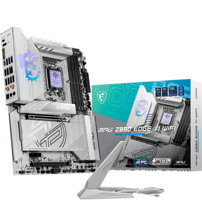 MSI Scheda Madre z890 edge ti Wifi std mpg z890 edge ti Wifiz890lga18514ddr52pci-ex161pci-ex1 5m.2-image