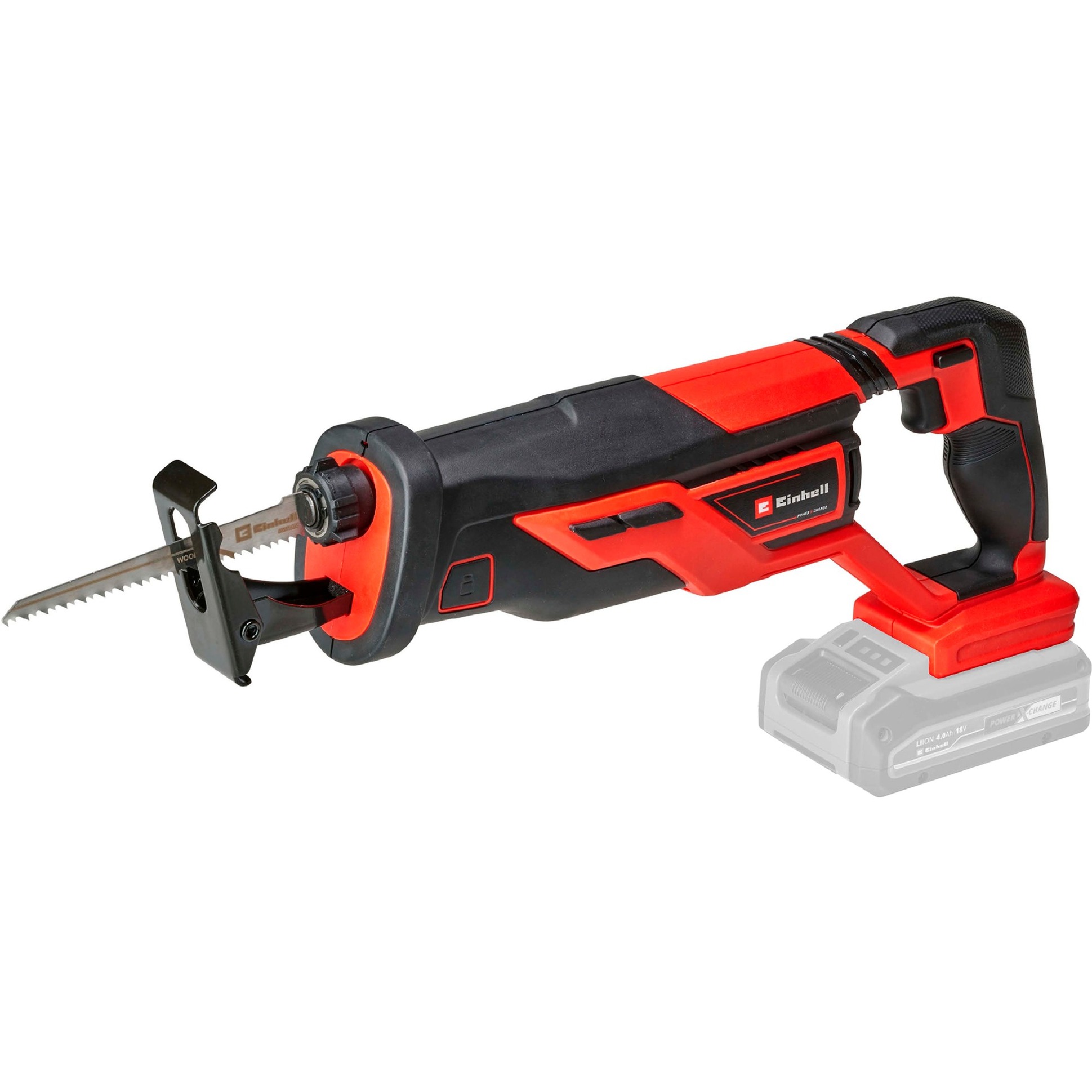 Einhell Sega Universale A Batteria TE-AP 18/26 Li-Solo Power X-Change (Li-Ion, 18 V, 26 Mm, Profondità Di Taglio 18 Cm In Legno, Con Lama Per Sega, Consegna Senza Batteria E Caricatore)