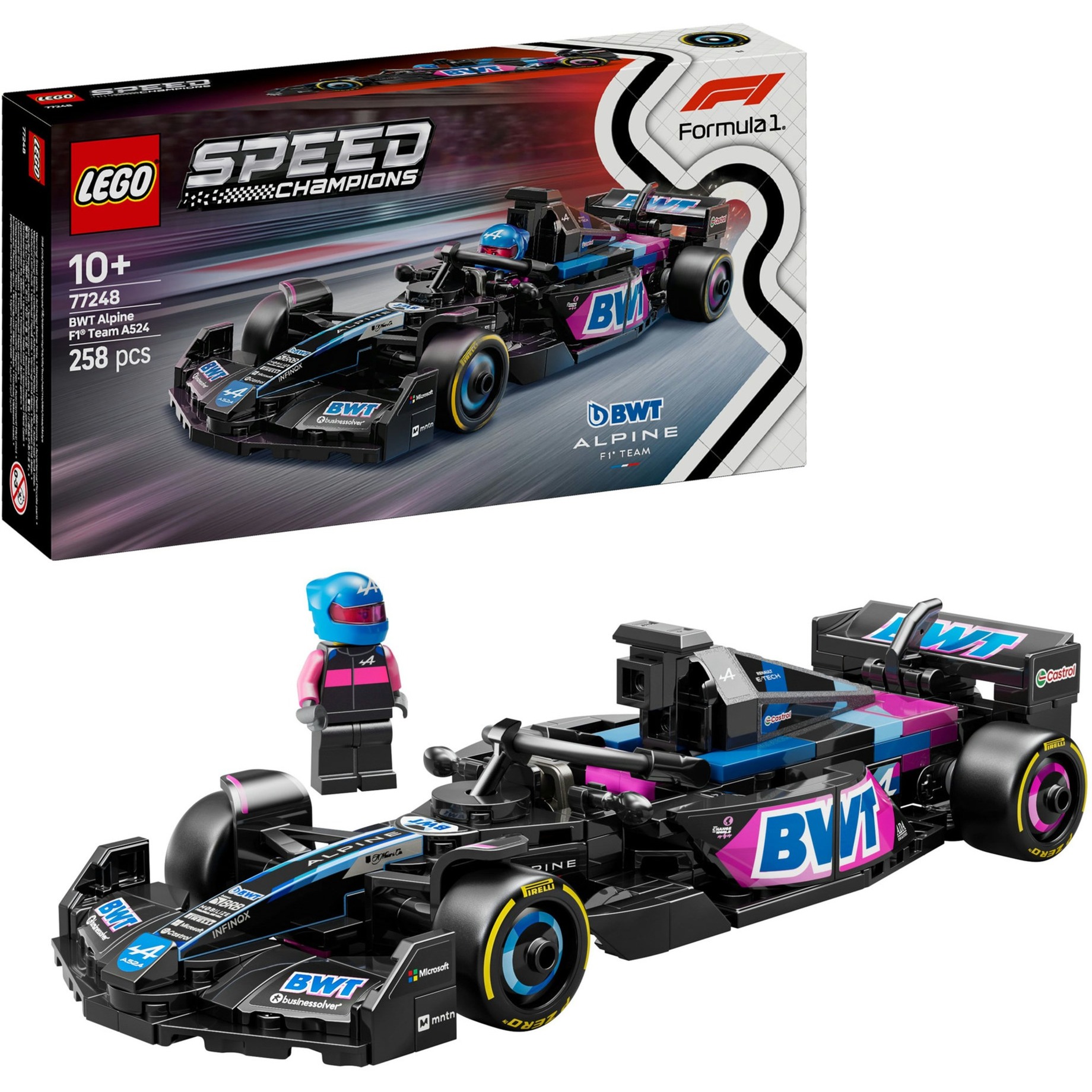 Lego Auto Da Corsa Bwt Alpine F1® Team A524-image