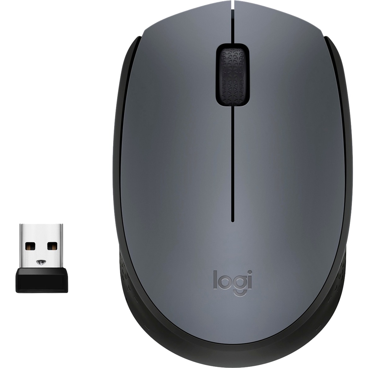 M170 Grey-K mouse Ambidestro RF Wireless Ottico