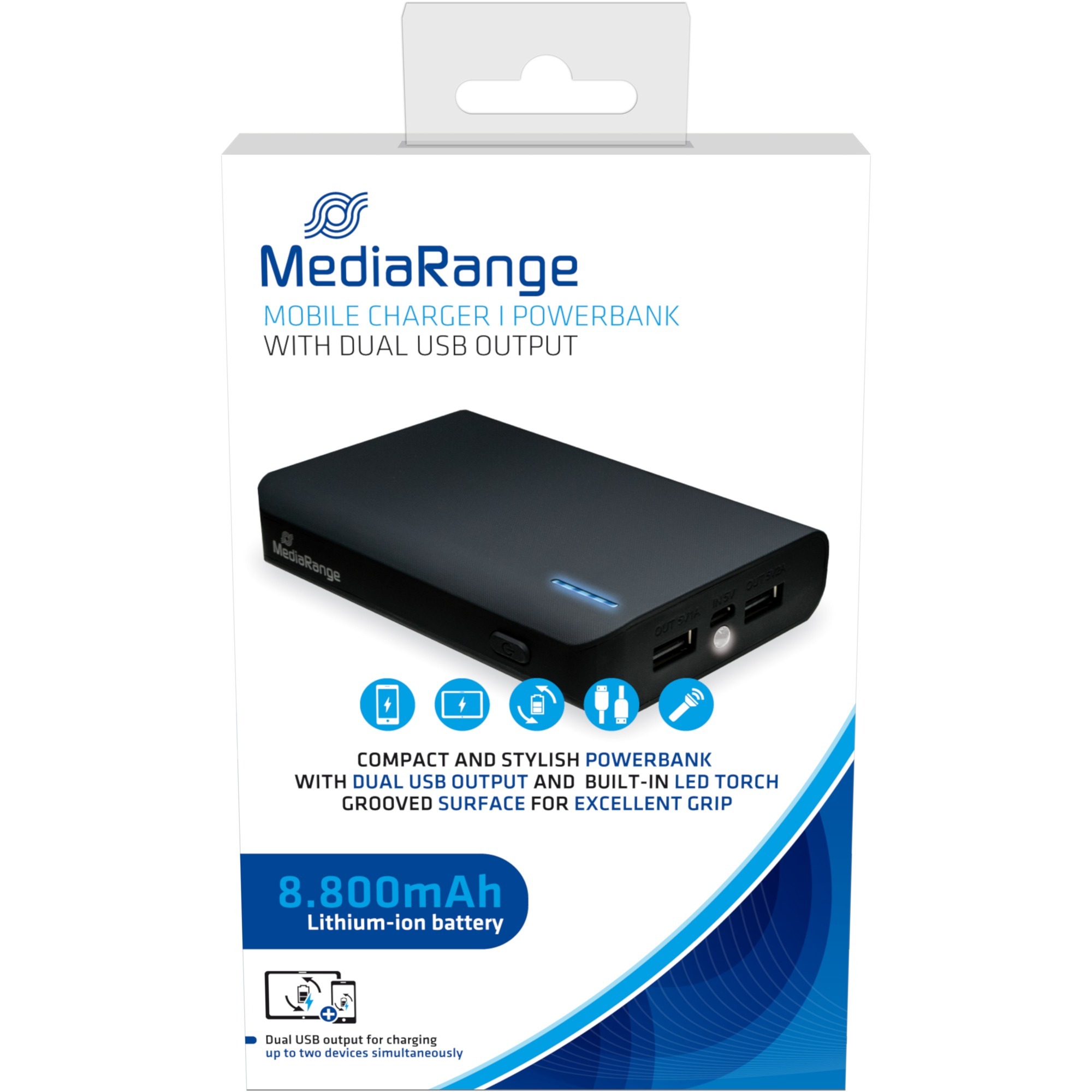 MR752 batteria portatile Ioni di Litio 8800 mAh
