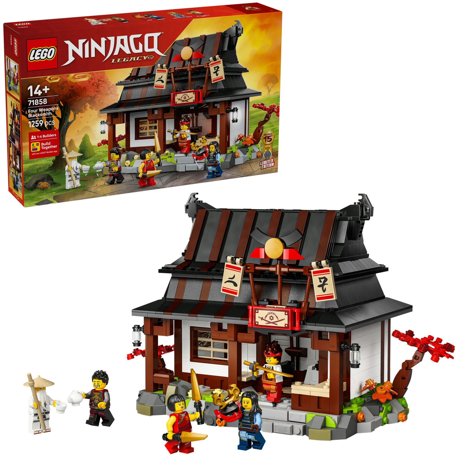 Lego Ninjago La Bottega Delle Quattro Armi – 15° Anniversario-image