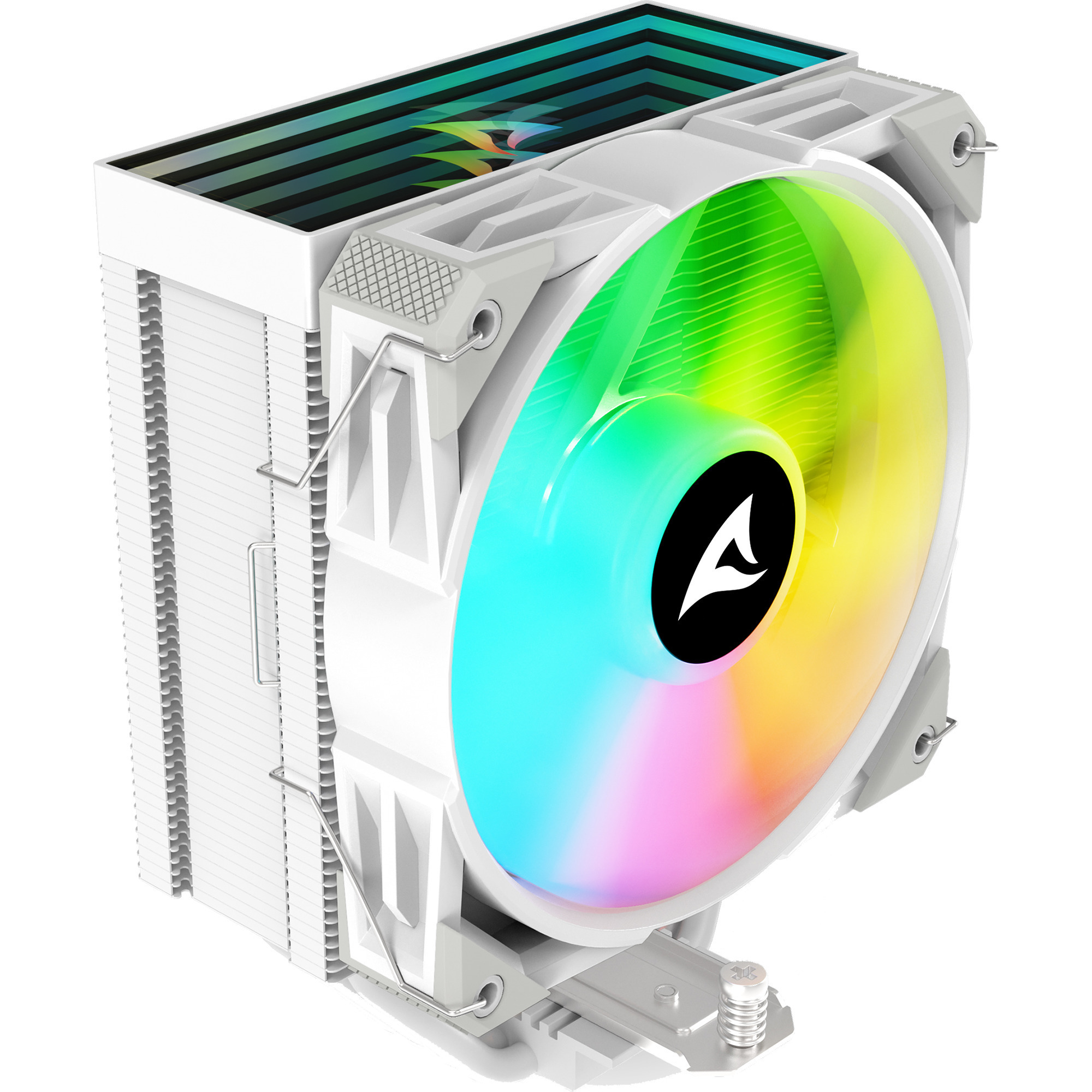 Sharkoon A40 Bianco, Rgb, Raffreddatore Cpu