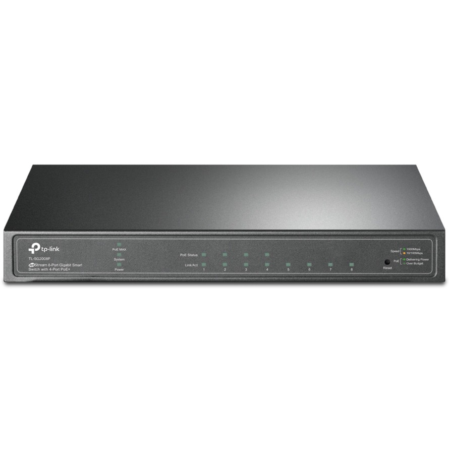 TL-SG2008P switch di rete Gestito L2/L2+ Gigabit