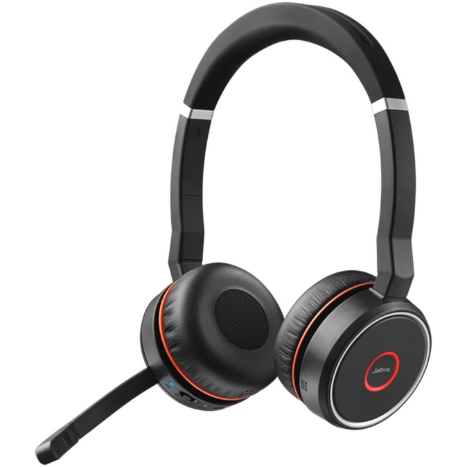 Evolve 75 Auricolare con cavo e senza cavo a