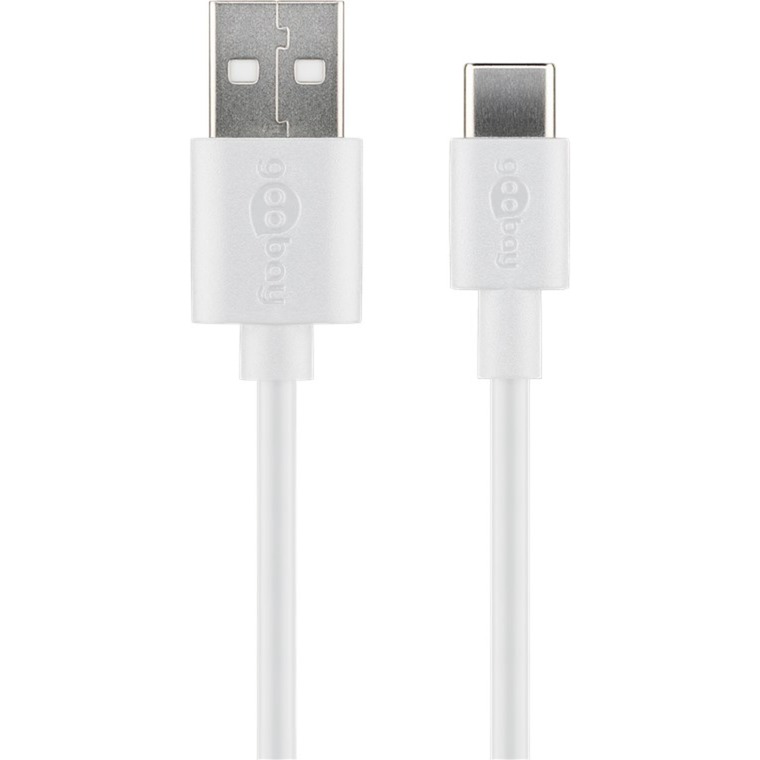 59130 cavo USB 2 m USB 2.0 USB a USB C Bianco