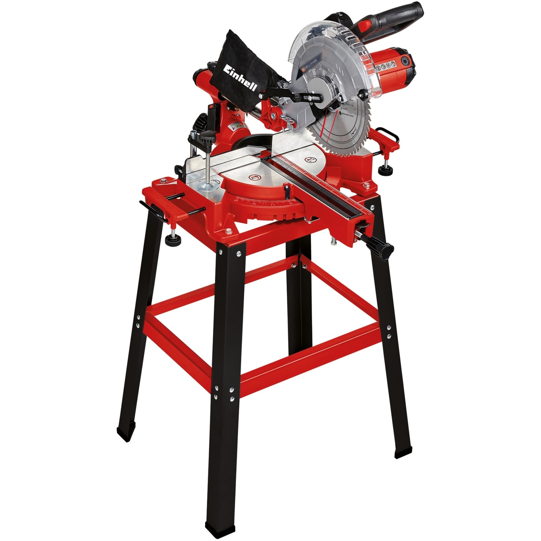 Einhell Troncatrice Radiale Con Banchetto Tc-Sm 2531-2 U Per Fai Da Te E Lavori Di Precisione In Giardino E Officina