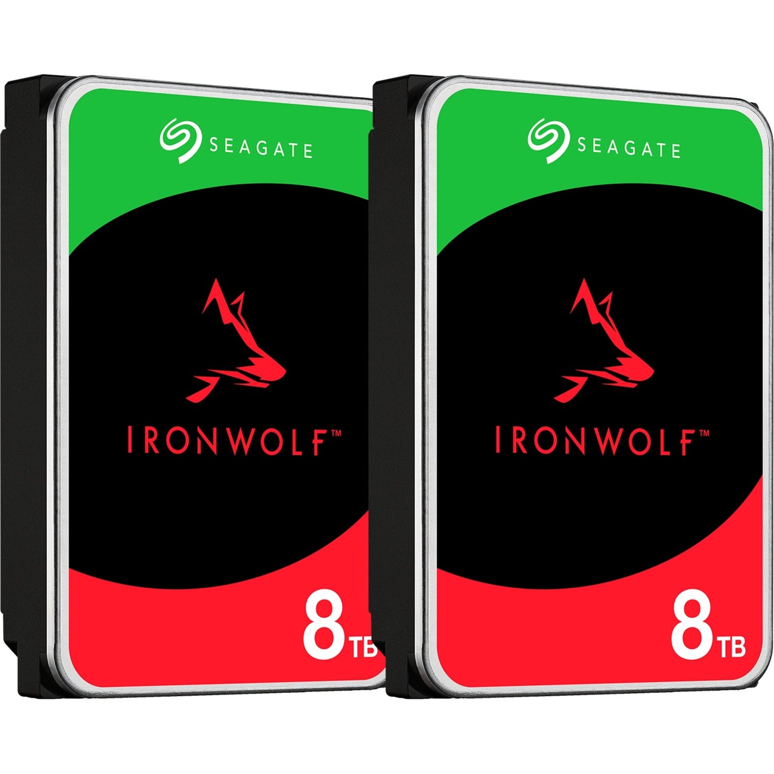 Hard Bundle Seagate IronWolf NAS 2 x 8 TB Bundle, Hard-disk