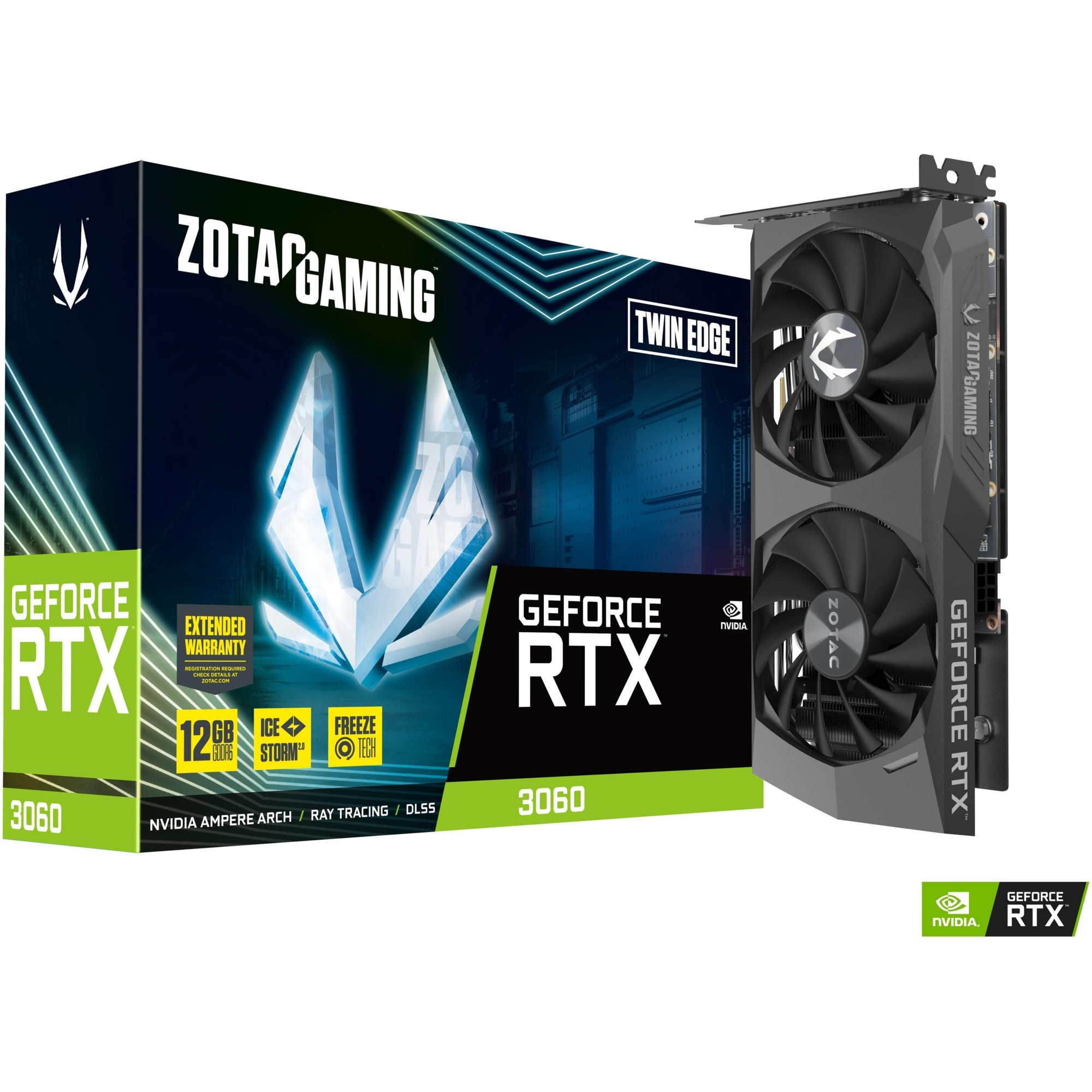 GAMING GeForce RTX 3060 Twin Edge NVIDIA 12 GB