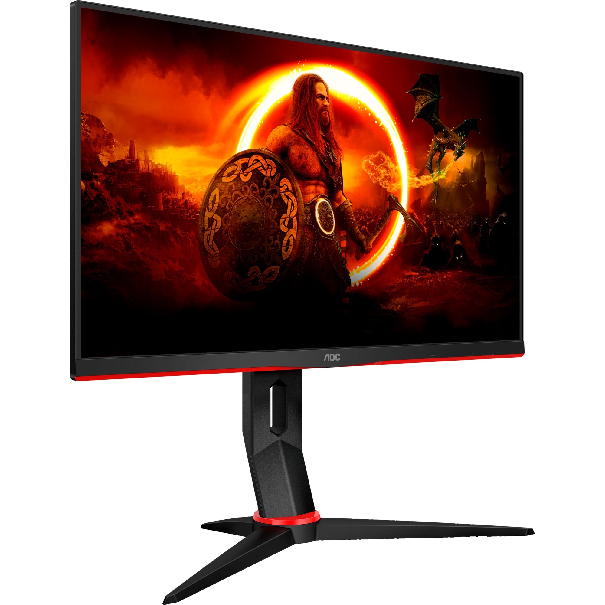 Aoc Q24g2a/bk Monitor Multimediale Ips Widescreen 23,8