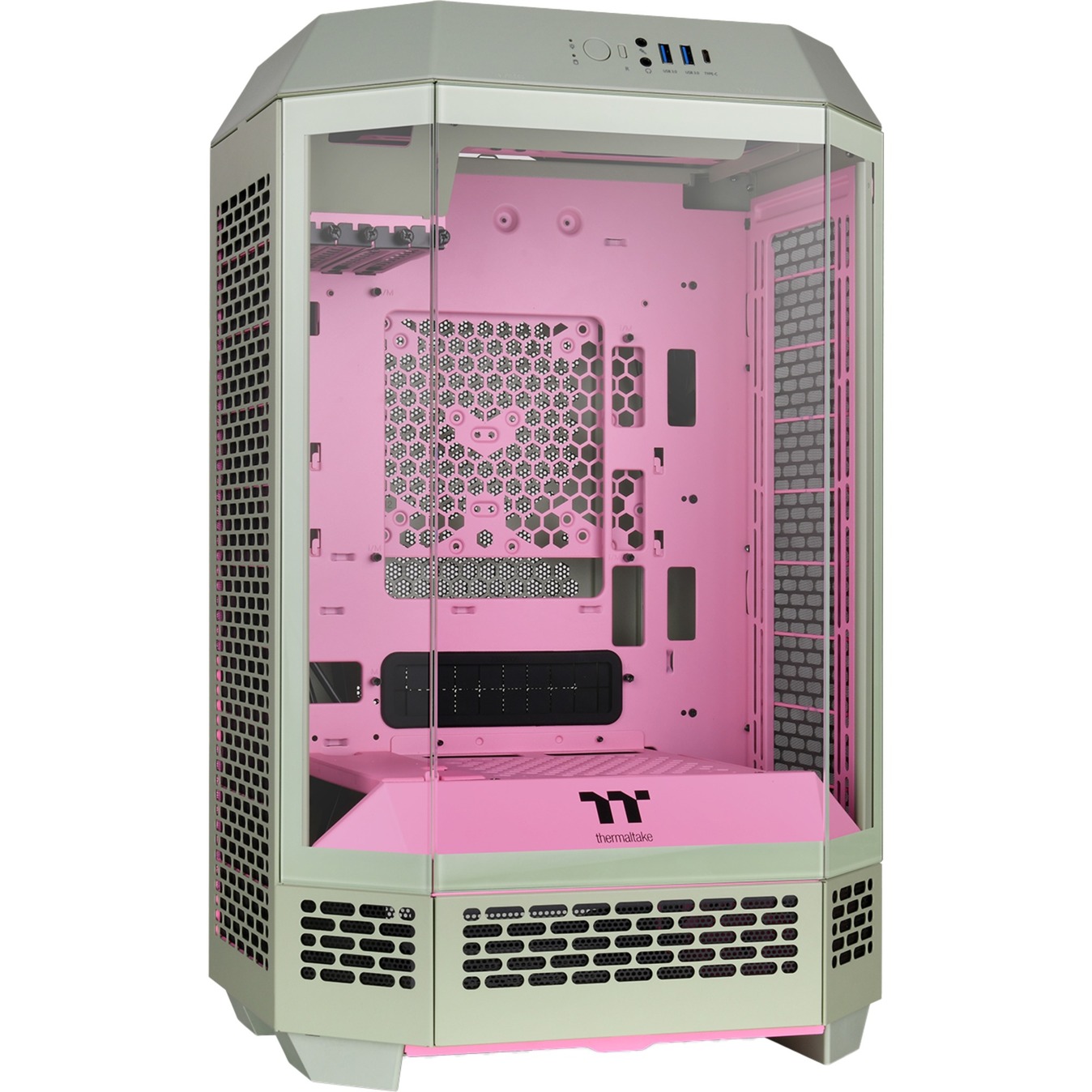 Thermaltake The Tower 300 Argb Micro Chassis | Matcha Plum