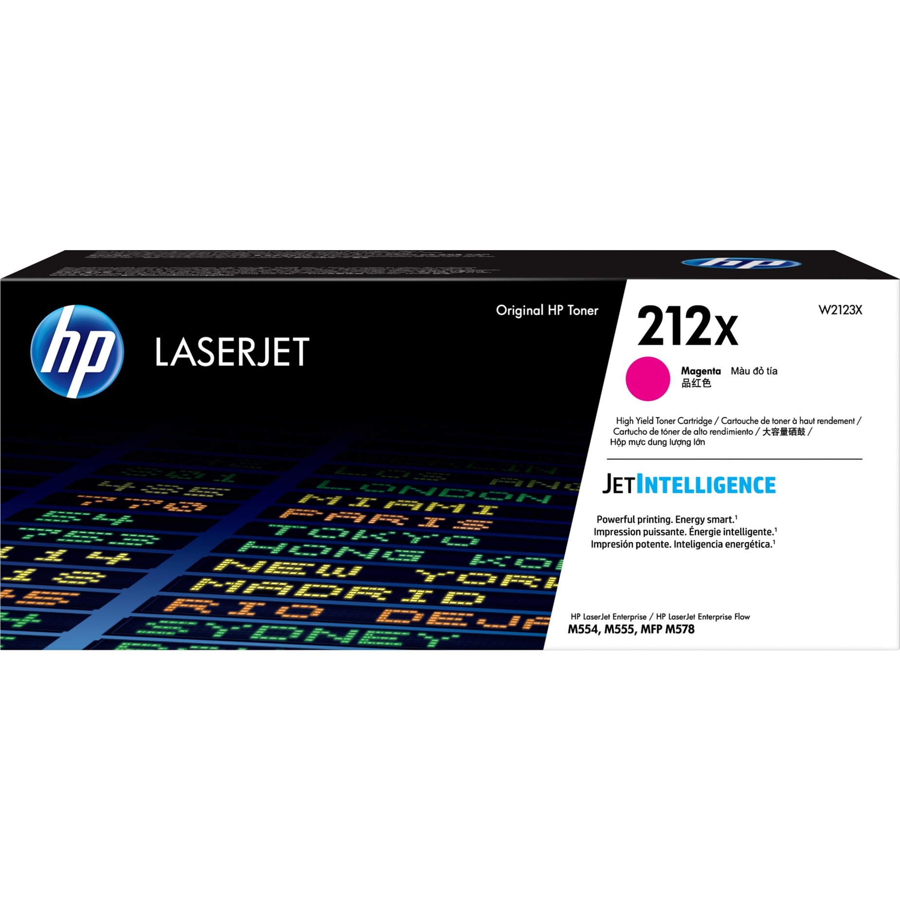 Cartuccia toner magenta originale LaserJet 212X ad...
