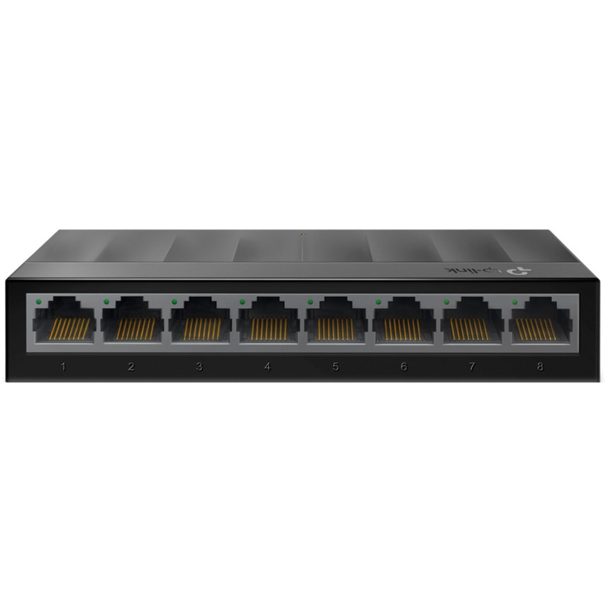 Tp-Link LS1008G Switch di Rete Non Gestito Gigabit Ethernet 10-100-1000 Nero-image
