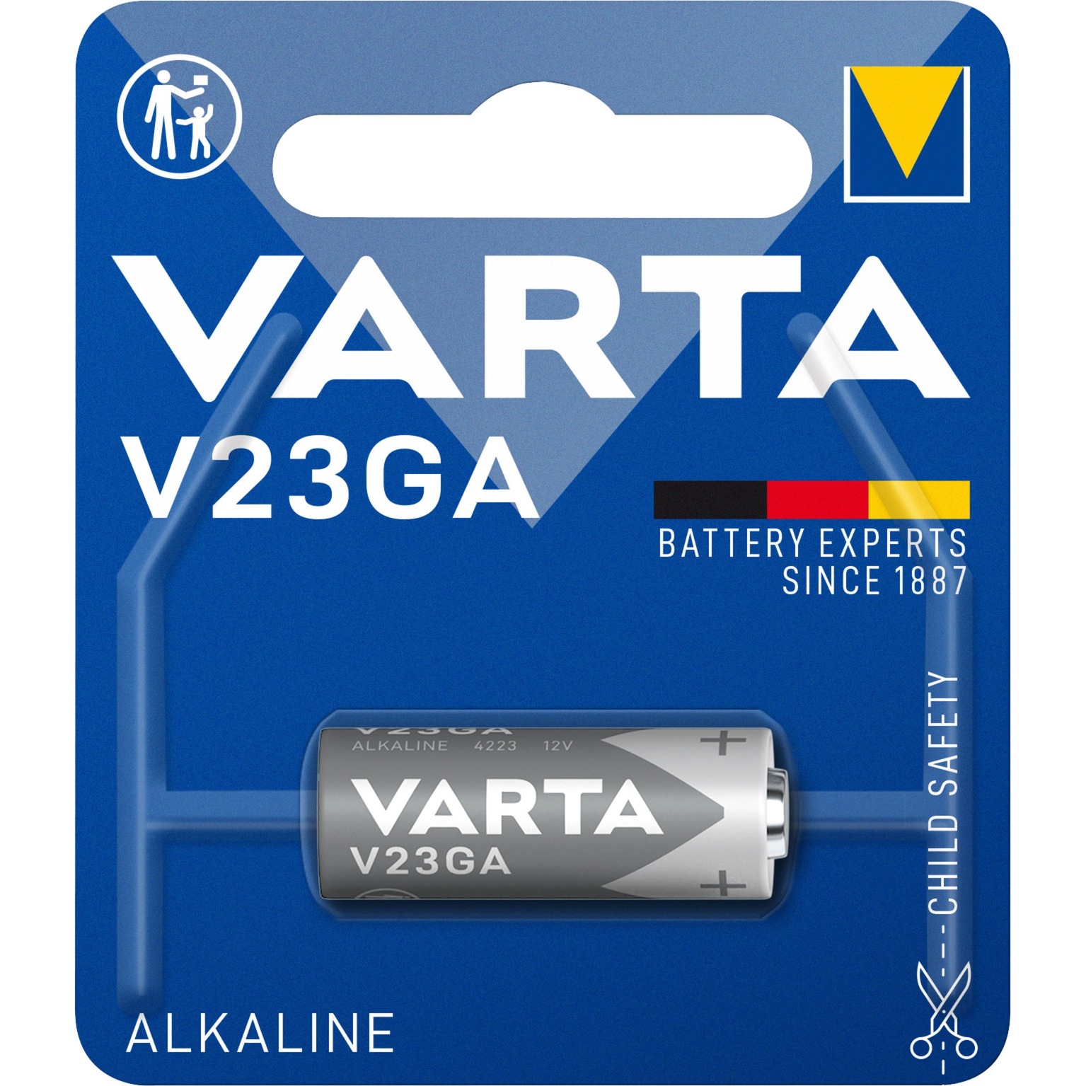 ALKALINE V23GA (Batteria Speciale, 12V) Blister da...