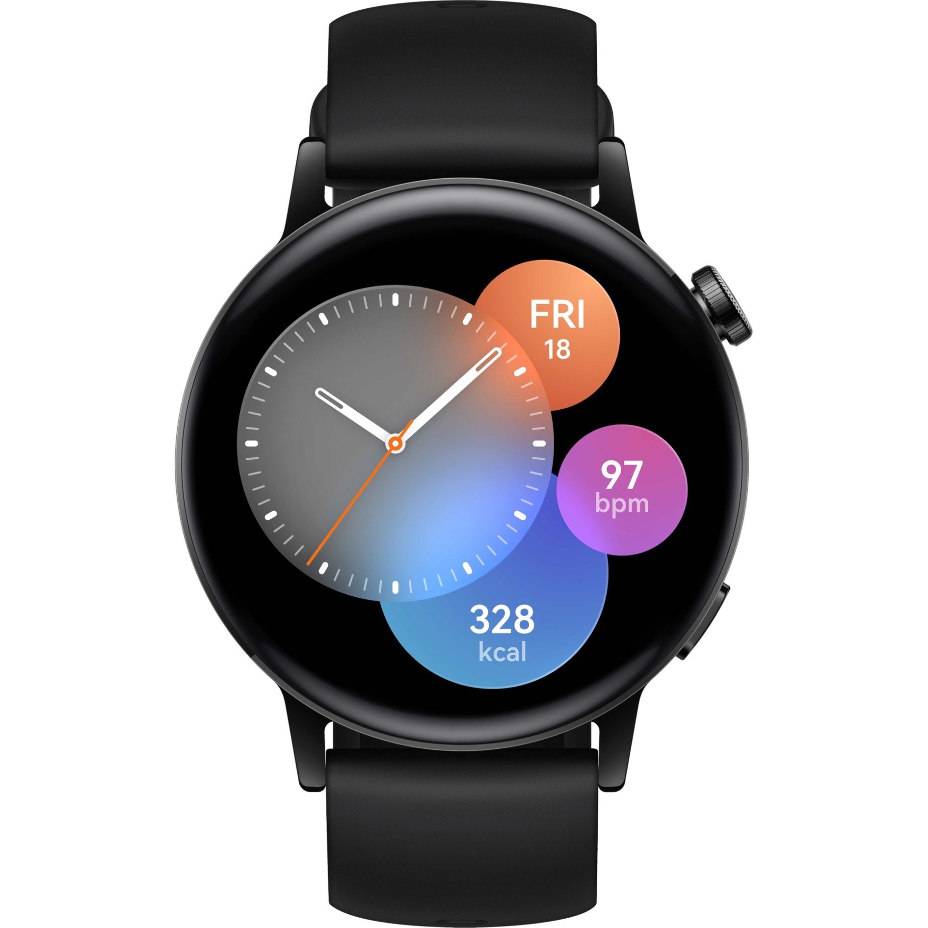 WATCH GT 3 3,35 cm (1.32) AMOLED 42 mm Nero GPS