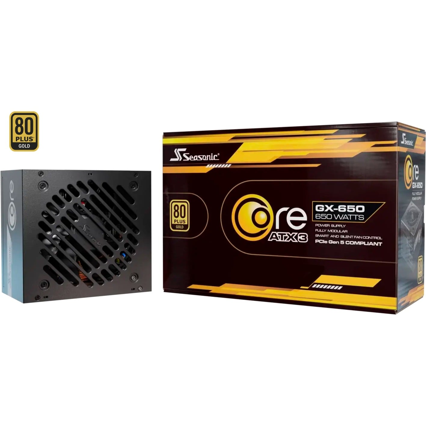 Seasonic Alimentatore 650W Core GX-650 Modular ATX3.1 (80+Gold)-image