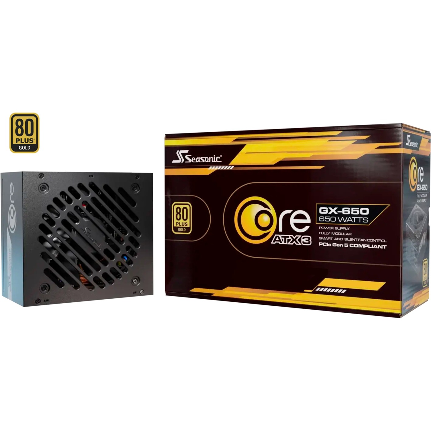 Seasonic Alimentatore 650W Core GX-650 Modular ATX3.1 (80+Gold)-image