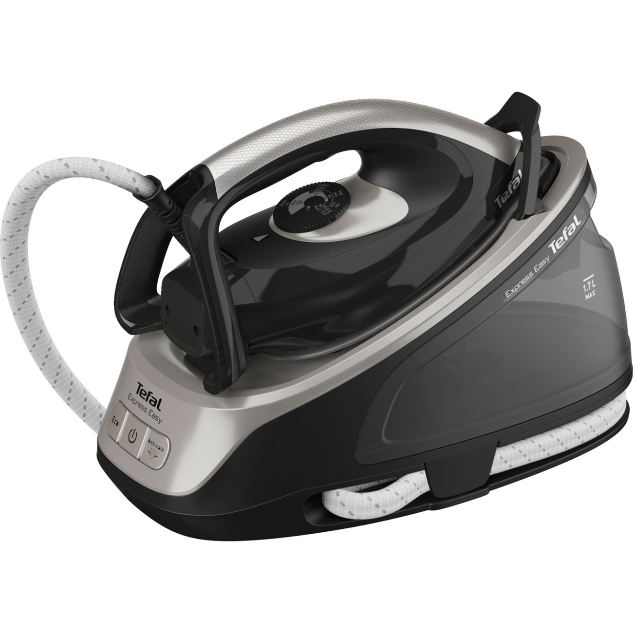 Tefal Express Easy SV6140E0 Ferro Da Stiro A Caldaia 2200W 1.7 Litri Nero-Grigio-image