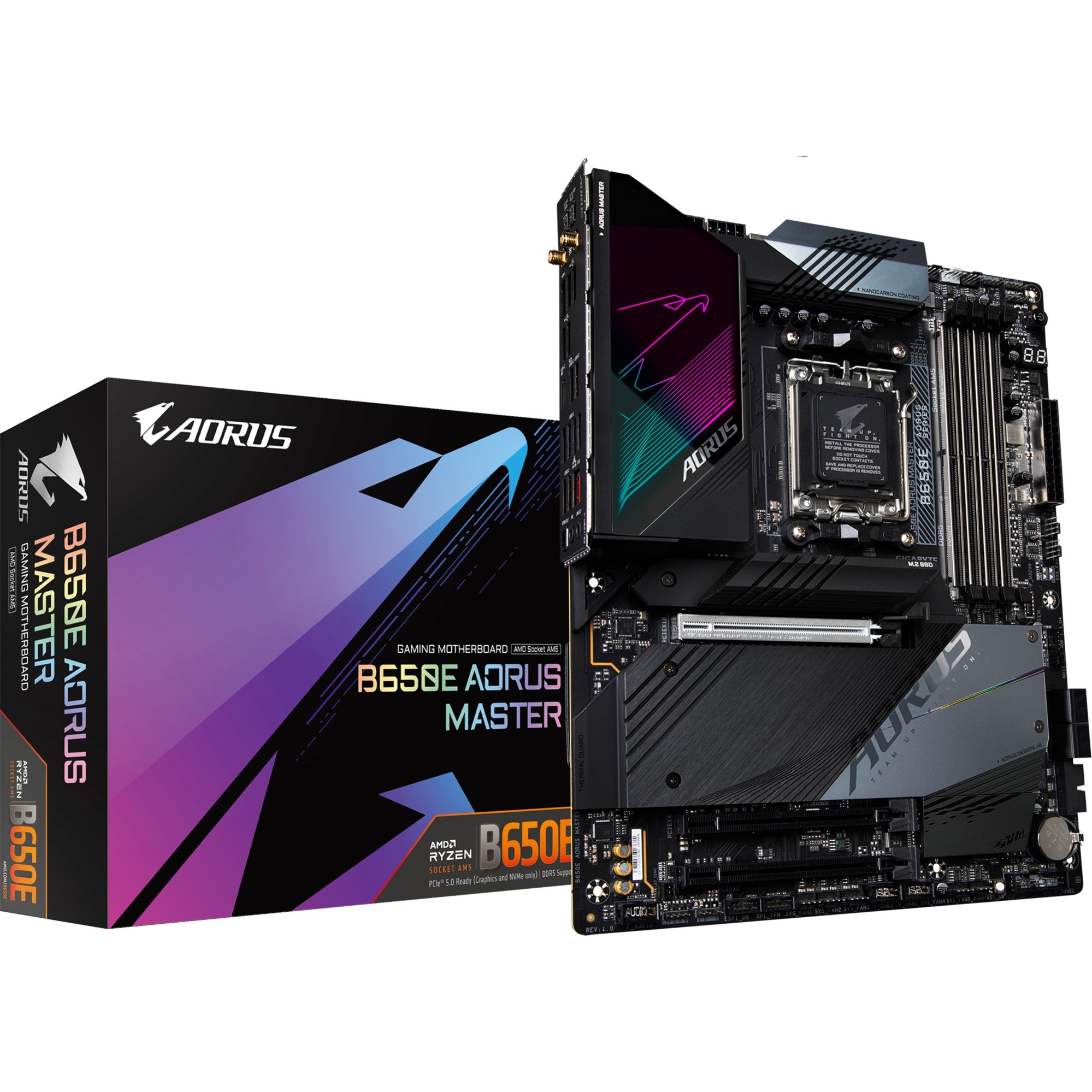 gigabyte b650e aorus master nero uomo