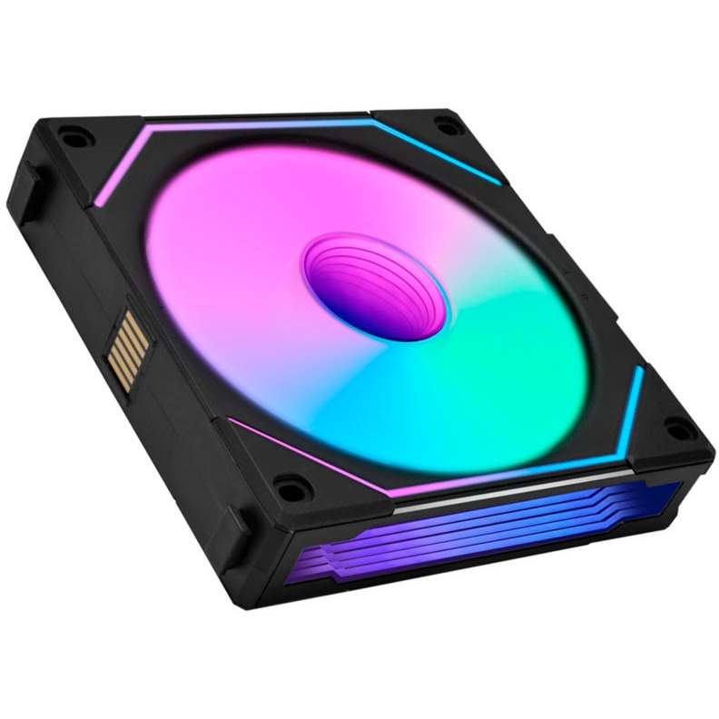 Lian Li Uni Fan SL-INF Reverse Blade - Infinity Mirror Argb Pc Fan - Nero-image