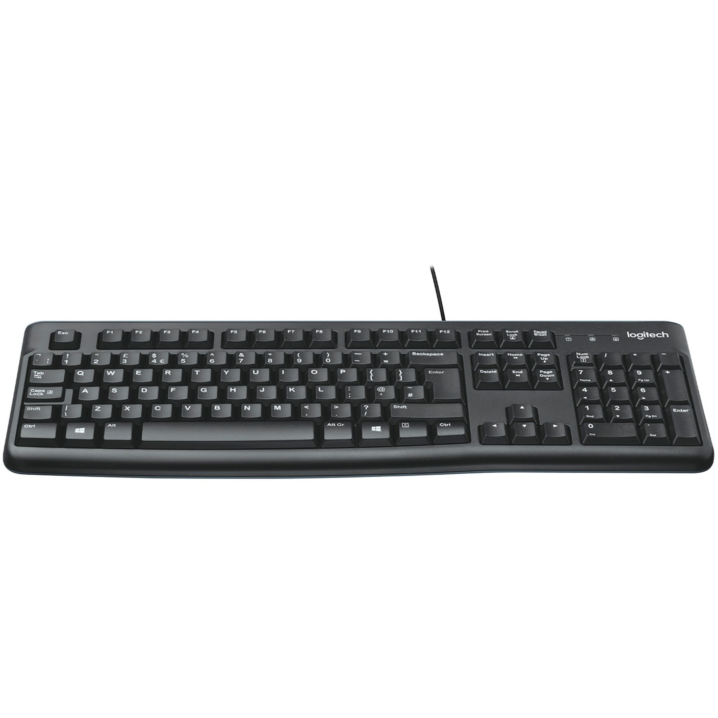 K120 Corded Keyboard tastiera USB QWERTZ Tedesco