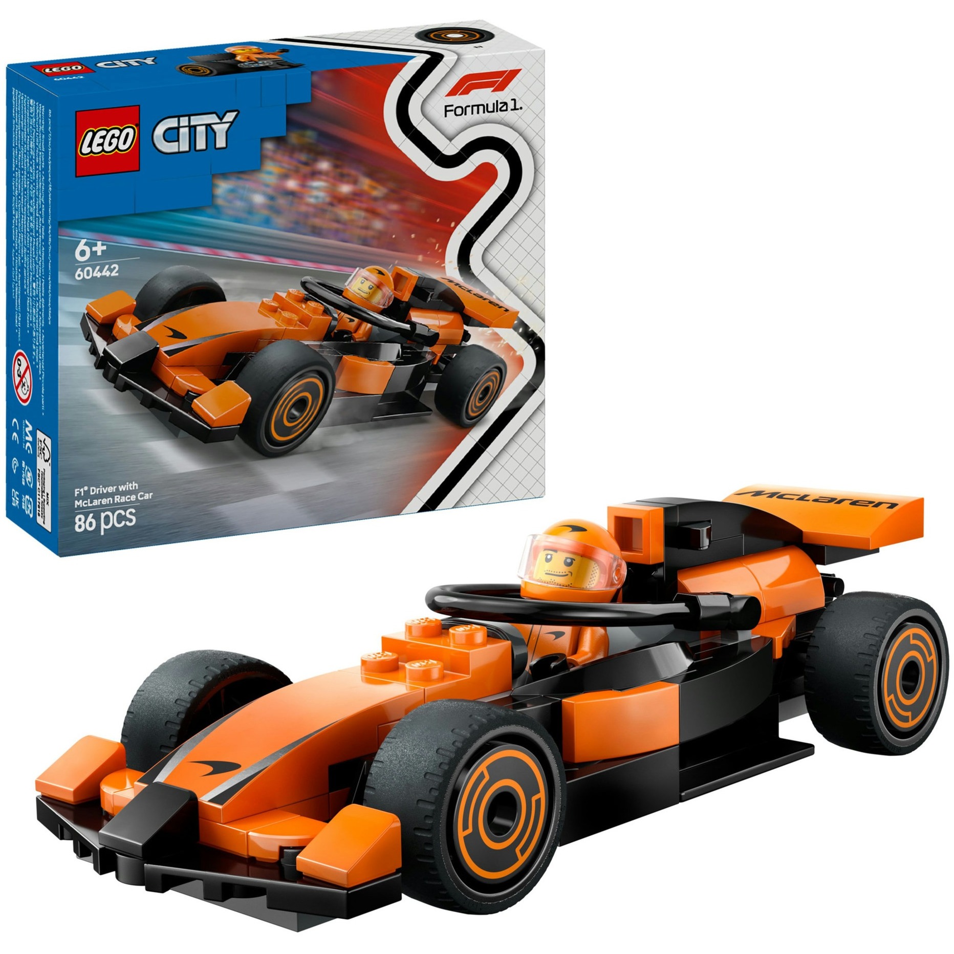 Costruzioni Lego Pilota Monop Mclaren F1®-image