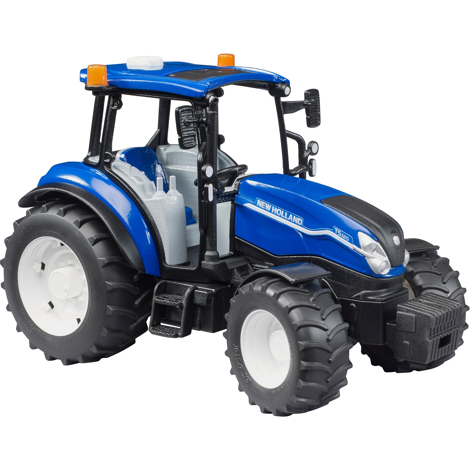 Bruder 02184 - New Holland T5.120 - 1:16 Trattore, Veicoli, Fattoria, Agricoltura, Trattore, Bulldog