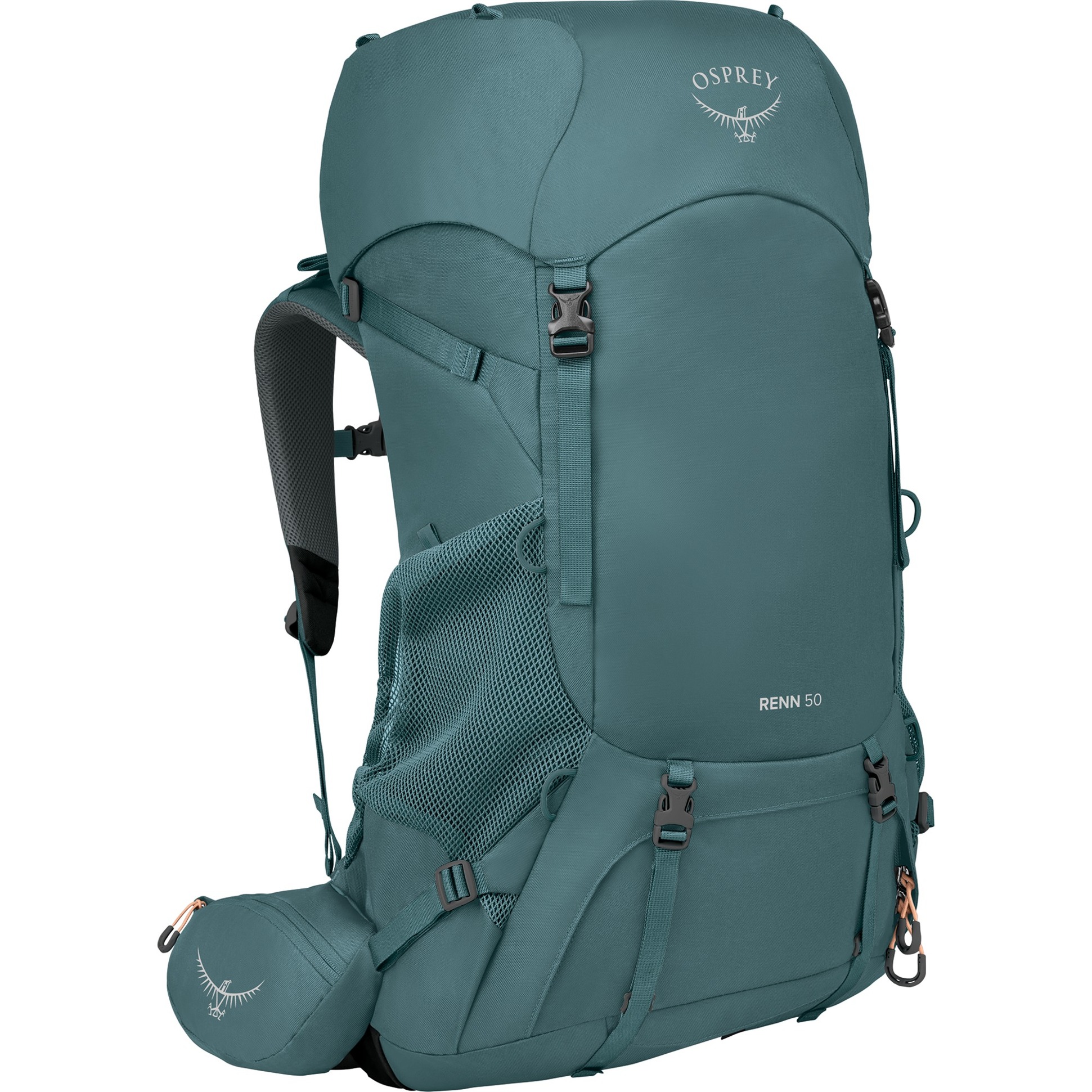 Osprey Renn Donna Zaino, 50L, Cascade Blue/Melon Orange, O/S