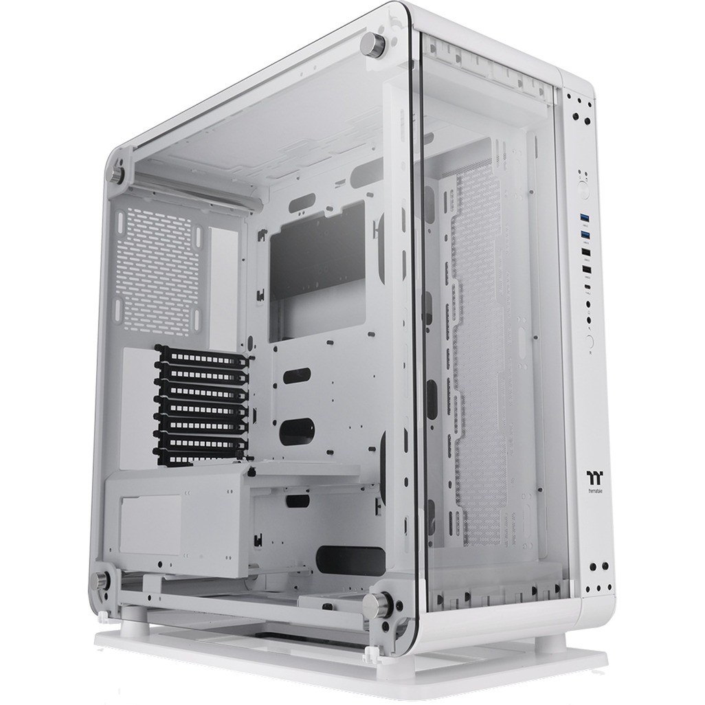 Core P6 Tempered Glass Snow Mid Tower Midi Tower
