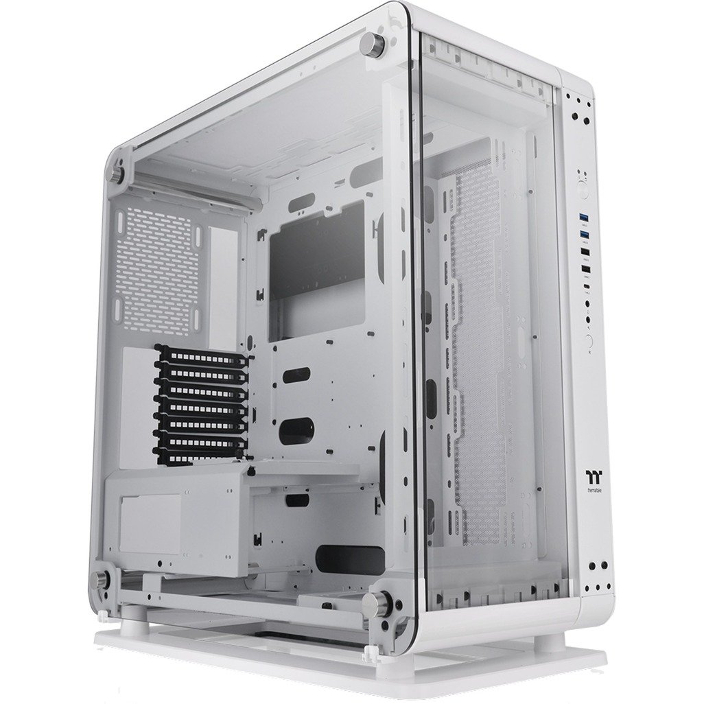 Thermaltake Caja Pc E-ATX Core P6 Tg Snow CA-1V2-00M6WN-00-image